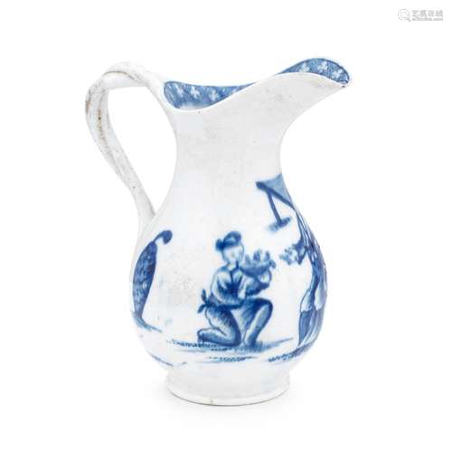 A rare Derby milk jug, circa 1765