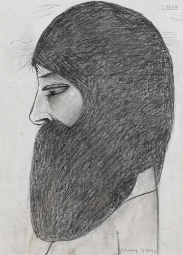 【AR】Laurence Stephen Lowry R.A. (British, 1887-1976) Bearded...