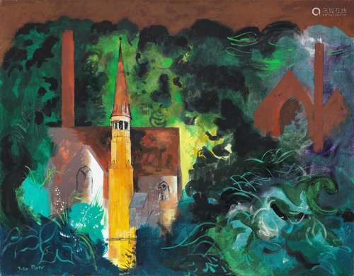 【AR】John Piper C.H. (British, 1903-1992) Jackfield by Ironbr...