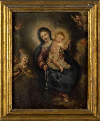 Scuola emiliana sec.XVIII "Madonna con Bambino