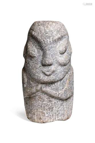 A Chinese archaic style stone figure,