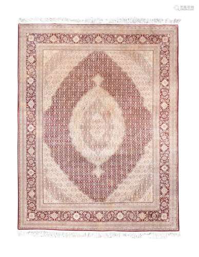 A Tabriz carpet, late 20th century