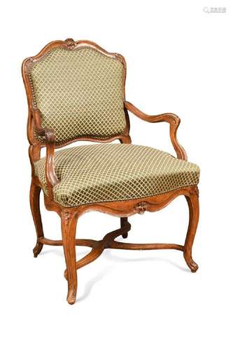 A French Regence armchair,