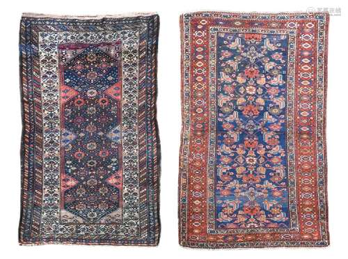 Two North West Persian rugs 202 x 125cm 190 x 117cmBoth rugs...