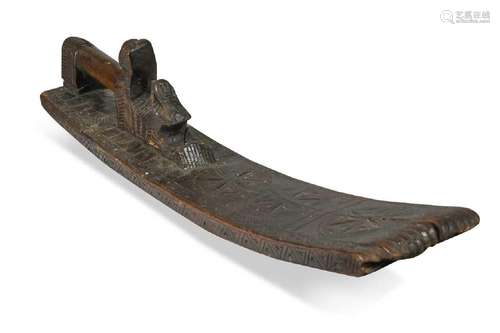 A Scandinavian carved pine mangle board, late 18th or early ...