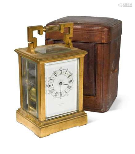 A French carriage clock, circa 1887,