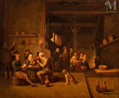 Ecole FLAMANDE du XIXème siècle, d’après David TENIERS