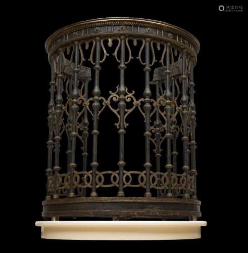 Renaissance pulpit. Spain, 16th century.Wrought iron and bro...