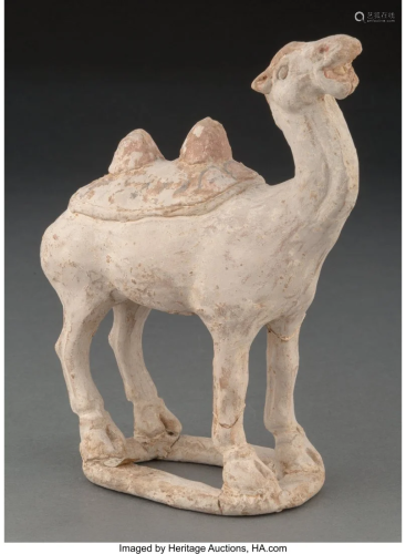 A Chinese Earthenware Camel, Circa 6th Century 6