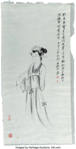 Manner of Zhang Daqian (Chinese, 1899-1983) Port