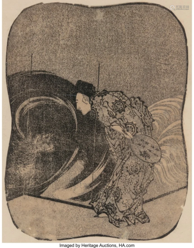 Katsushika Hokusai (Japanese, 1760-1849) Two Wor