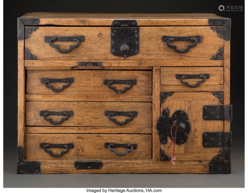 A Japanese Scholar's Chest, late Endo Period 15