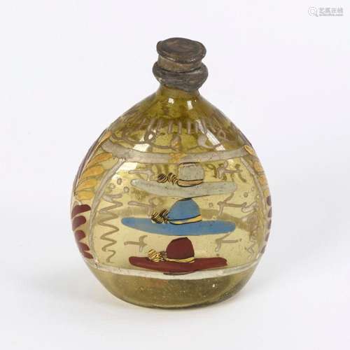 BAROQUE BRANDY BOTTLE.