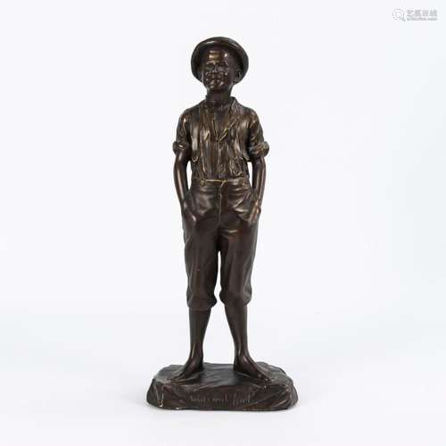 JUCKOFF, PAUL (AFTER) (1874 MERSEBURG -1936 SCHKOPAU). BOY F...