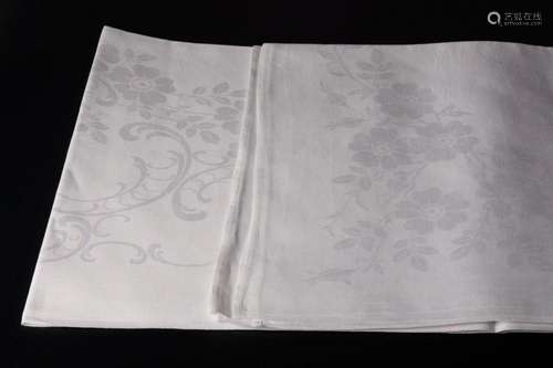 LARGE TABLE CLOTH AROUND 1890/1900.