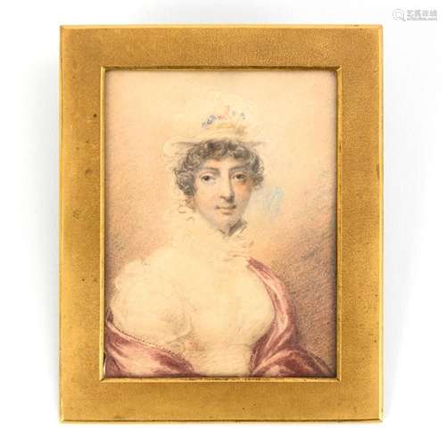 MINIATURE: PORTRAIT OF A LADY.