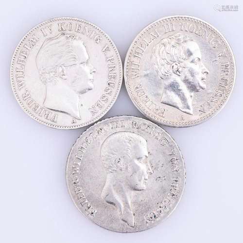 3 COINS PRUSSIA.