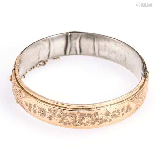 BANGLE WITH ENGRAVINGS 1930S.