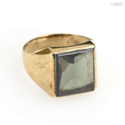 MEN S RING WITH TOURMALINE?.