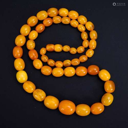 AMBER NECKLACE.