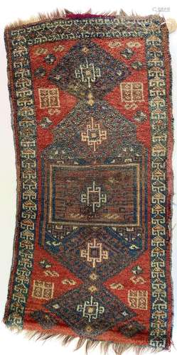 A Yuruk yastik, South East Anatolia, circa 1900, the madder ...