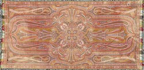 A large paisley shawl, early-mid 20th century, 328 x 158cm, ...