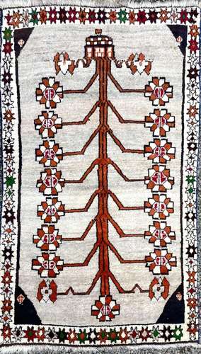 A Gabbeh rug, Fars Province, South West Persia, 20th century...