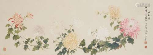 SHEN ZHONGQIANG (1893-1974) Chrysanthemums
