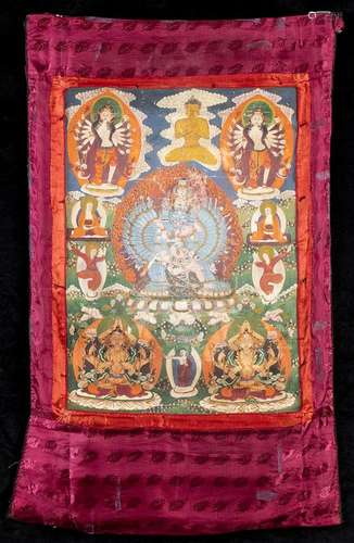 A THANGKA
Tibet, 20th century