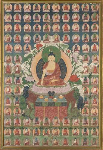 A THANGKA
Tibet, 19th-20th century