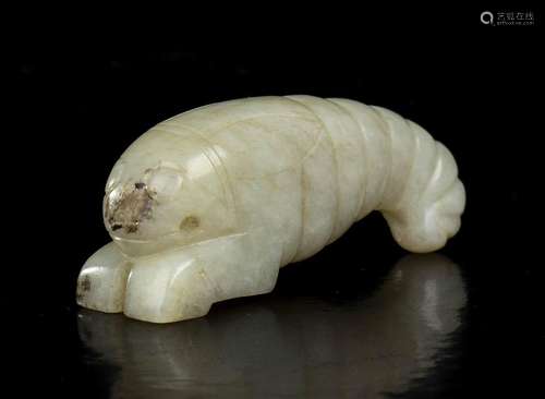 A JADE CICADA  
China, 19th-20th century