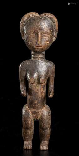 A WOOD FEMALE FIGURE
Africa