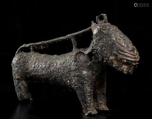 A BRONZE LEOPARD
Nigeria