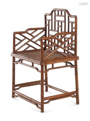 A Chinese Nanmu Chair, Meiguiyi