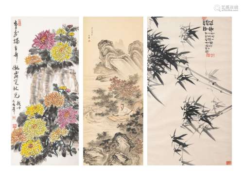 Three Chinese Paintings