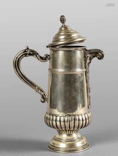 Caffettiera in argentoh.cm.28, gr.600