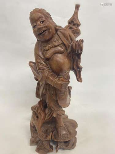Chinese Wood Buddha
