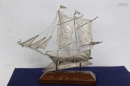 Sterling Silver Boat