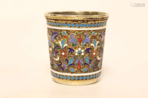 Russian Enamel Vok Cup,Mark