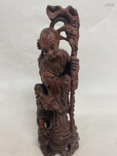 Chinese Wood Figural