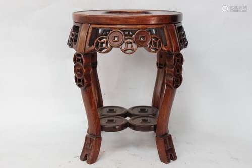 Chinese Wood Stand