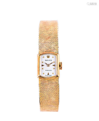 勞力士 18K金女裝古董腕錶 (附單據)