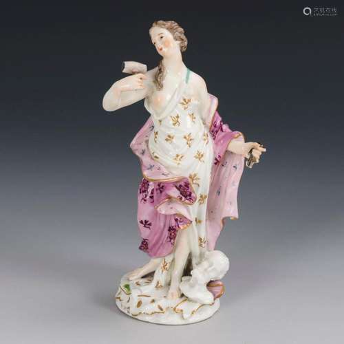 ALLEGORY OF SCULPTURE. MEISSEN.