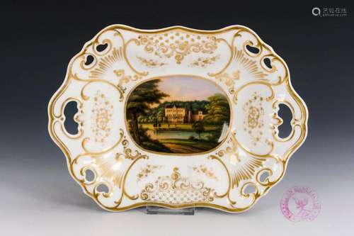 VIEW BOWL "REINHARDSBRUNN". GOTHA.