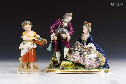 ROCOCO GROUP AND GARDENER GIRLS.