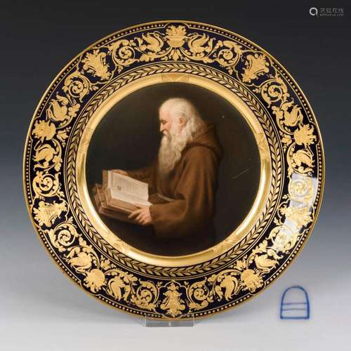 PICTURE PLATE: THE HERMIT.