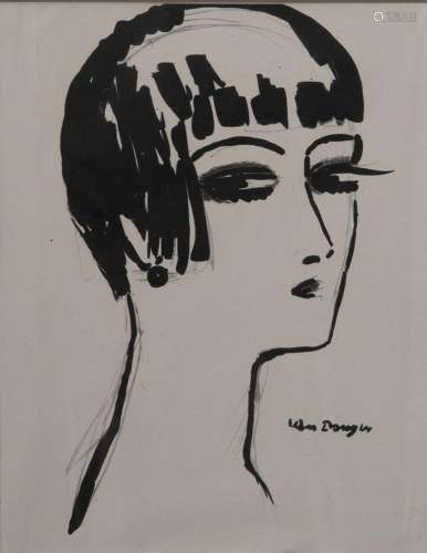 Kees VAN DONGEN (1877 - 1968)

Les Cheveux courts