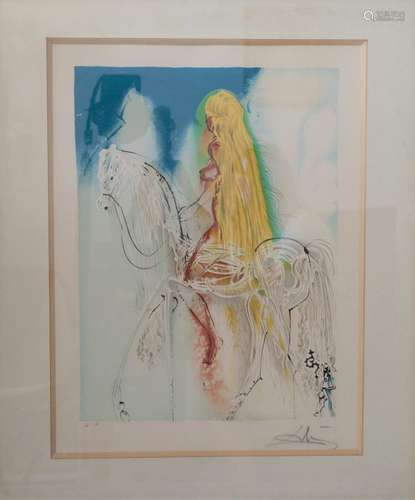 Salvador DALI (1904-1989) d'après

Lady Godiva de la série d...