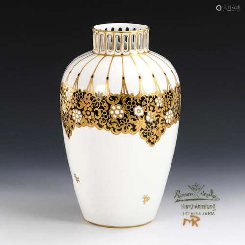 ART-DECO VASE. ROSENTHAL.