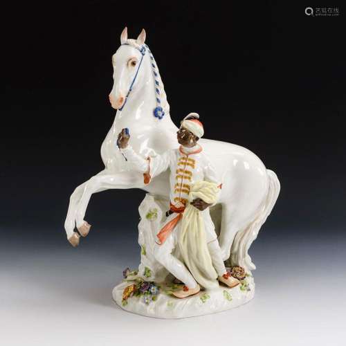 MOOR WITH MOLD (ORIGINAL TITLE). MEISSEN.